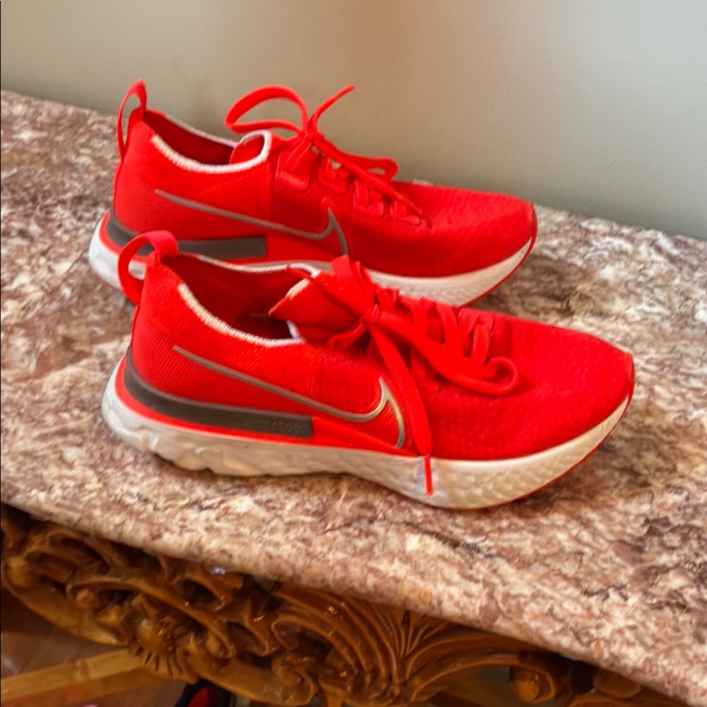 Nike Red Athletic Shoes